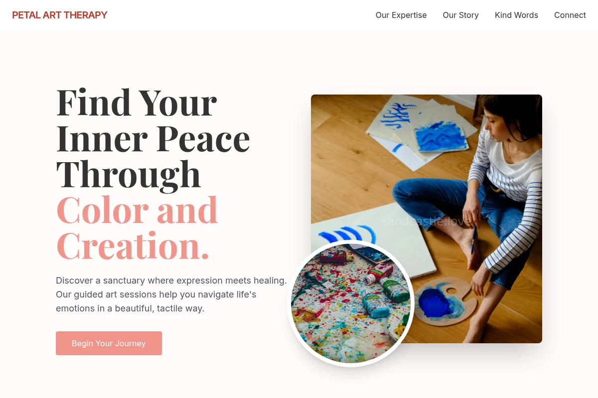 Petal Art Therapy