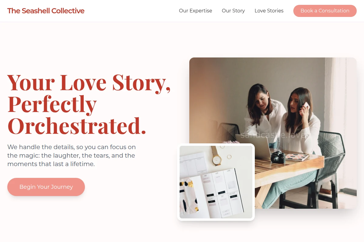 Serenity Wedding Planner